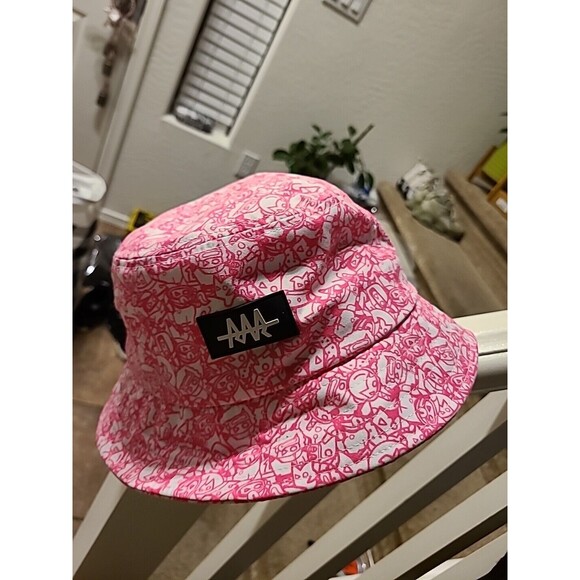 RAR Hard To Find ...RAR Unisex Logo Bucket Hat Cap Cappy - Pink main image 7